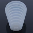 thumbnail image 4 of 2 Pieza Colector de Polvo del Taladro Cubierta de Polvo de Caucho Colector de Polvo de Taladro Martillo Electrico Accesorios para Herramientas Electricas Taladro Electrico Blanco, 4 of 8