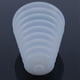 thumbnail image 4 of 2 Pieza Colector de Polvo del Taladro Cubierta de Polvo de Caucho Colector de Polvo de Taladro Martillo Electrico Accesorios para Herramientas Electricas Taladro Electrico Blanco, 4 of 5
