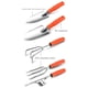 thumbnail image 5 of Herramientas de jardín, herramientas eléctricas para exteriores, juego de herramientas de jardinería, juego de herramientas de jardín, kit de 5 herramientas de jardín resistentes con mango ergonómico, 5 of 9