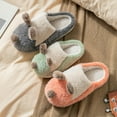 thumbnail image 2 of Coofit Christmas Slippers Unisex Non-skid: Thickened 3D Winter Slippers Fluffy Slides, 2 of 10