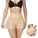 thumbnail image 4 of Pantalones de cintura alta para mujer, transpirables, con efecto falso para el trasero, con efecto vientre plano, mallas de cuatro esquinas, para mujer, 4 of 5