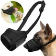thumbnail image 2 of ZOUBAOQ Dog Muzzle Nylon Black Various Sizes Adjustable Safe Comfortable Ergonomic Design, 2 of 8