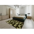 thumbnail image 5 of Ahgly Company Machine Washable Indoor Rectangle Transitional Night Black Area Rugs, 8' x 12', 5 of 7