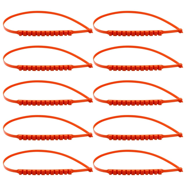NUOLUX 10Pcs Snow Tire Chain AntiSlip Chains for Car Truck SUV