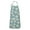 Teal Daisy Flower, variant on Teal Daisy Flower Golden Centers Pattern Apron-Garden Aprons for Women with Pockets-Cotton Linen Waterproof Kitchen Cooking Gardening Aprons Adjustable for Kitchen,Cooking,BBQ and Salon 33x27 Inch
