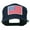 Navy, variant on White American Flag Wool Blend Prostyle Patched Cap - Red OSFM