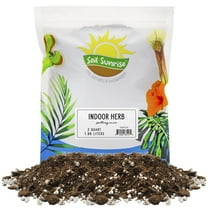 Indoor Herb Planter Potting Mix (2 Quarts), Culinary Herb Potting Soil Mix for Container Gardening