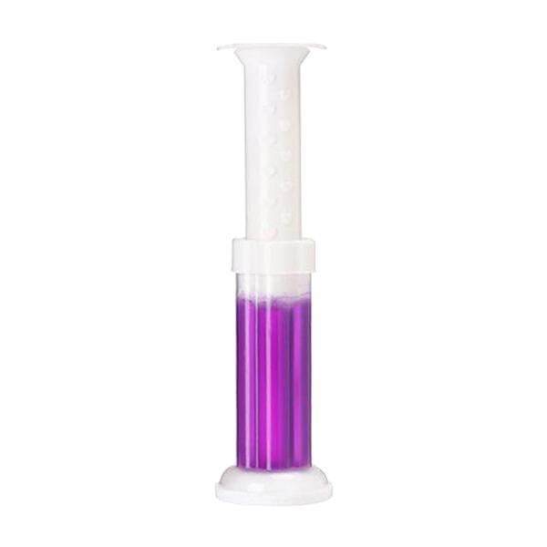 Paquete de 2-4 sellos para limpieza de inodoros, gel automático para inodoro, limpiador fresco, lavanda 2 piezas Gloria Sello de limpieza de baños