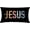 I, variant on Jesus Black Lumbar Pillow Covers 12x20 - Christian Decorative Lumbar Throw Pillow Covers, Christian Decor, Christian Home Decor, Christian Room Decor, Christian Gifts for Women, Religious Gifts