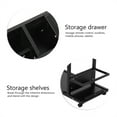 thumbnail image 4 of Portable Removable Laptop Desk with Wheels, Drawer, Bed Sofa Books Snack, Storage Drawer for Remote Control, Sundries, Electronics, Solid Structure, 4 of 7