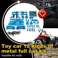 thumbnail image 4 of Tholdsy 1 Juego de piezas de repuesto para coche teledirigido, accesorios creativos multifuncionales prácticos para coche teledirigido, Hardware Premium Kits de construcción modelo Azul Tholdsy FN001569-02, 4 of 6