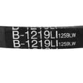thumbnail image 4 of Cinturones de transmisión de goma negra Uxcell B1219/B48 Drive V Belt Inner Girth 1 pieza, 4 of 5