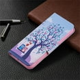 thumbnail image 4 of Allytech Wallet Case for iPhone 14 Pro (6.1 inch 2022), Colorful Painting PU Leather Flip Folio Case with Card Holders Kickstand Shockproof Case for iPhone 14 Pro 2022, Love Tree, 4 of 4