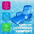 thumbnail image 3 of TRC Recreation Super Soft Adjustable Pool Recliner Float, Bahama Blue, 3 of 7