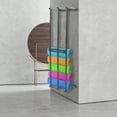 thumbnail image 2 of Bathroom Towel Rack New Upgrade 3 Bar Towel Holder for Rolled Towels, Wall Mounted Towel-Rack Storage for Folded Large Towel Washcloths, Black, 2 of 7