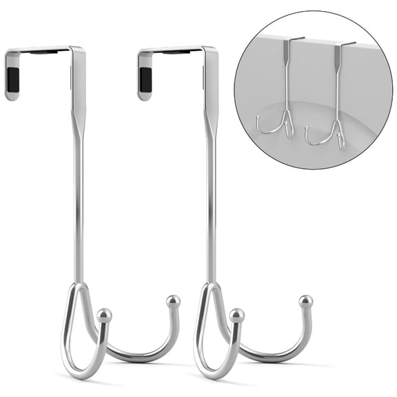 TerraVbie Door Back Hook for Towel Coat Over Door Hanging