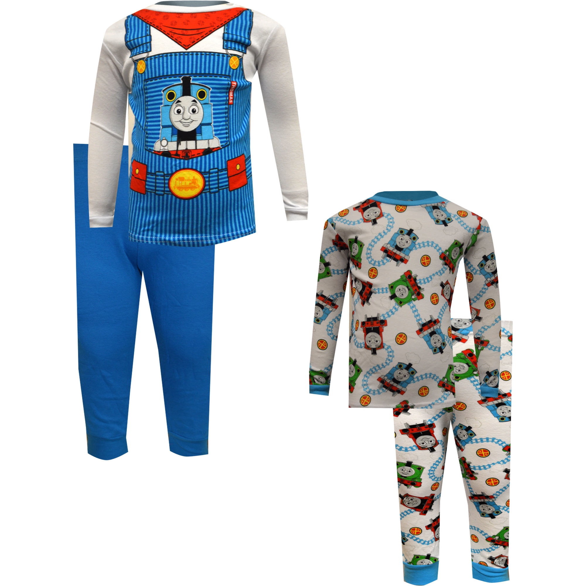 American Marketing Enterprises INC Boys Thomas the Tank Engine 4 Piece Toddler Pajamas 2T