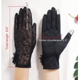 thumbnail image 5 of Summer Women Screentouch Gloves Sun Uv Protection Driving Gloves Anti-skid Black, 5 of 6