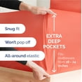 thumbnail image 3 of Juego de sábanas CGK Unlimited Extra Deep Pocket King Coral, 3 of 9
