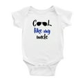 thumbnail image 2 of Cute Twins Baby Clothes Cool Like My Aunt and Uncle Twins Baby Clothes (White, 12-18M), 2 of 5