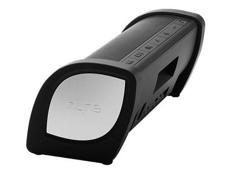 Nyne Bass - Speaker - for portable use - 2.1-channel - wireless - Bluetooth, NFC - 2-way - black, red