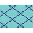 thumbnail image 1 of Ahgly Company Indoor Rectangle Patterned Blue Ivy Blue Area Rugs, 2' x 3', 1 of 6