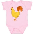 thumbnail image 3 of Inktastic Cute Yellow Chicken Boys or Girls Baby Bodysuit, 3 of 5