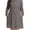 08Dark Gray, variant on Cueply Women's Plus Size Ribbed Knit Dress Long Sleeve Crew Neck Empire Waist Casual A-Line Dress with Pockets