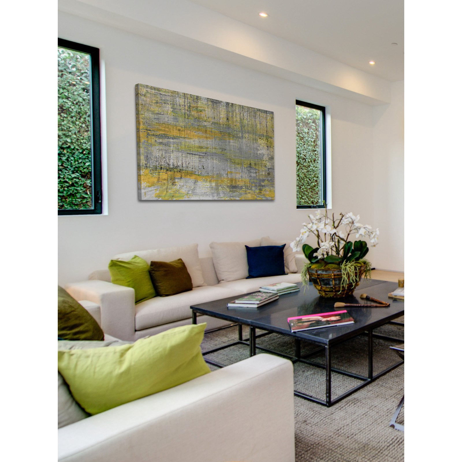 "Golden Retreat" Painting Print on Wrapped Canvas