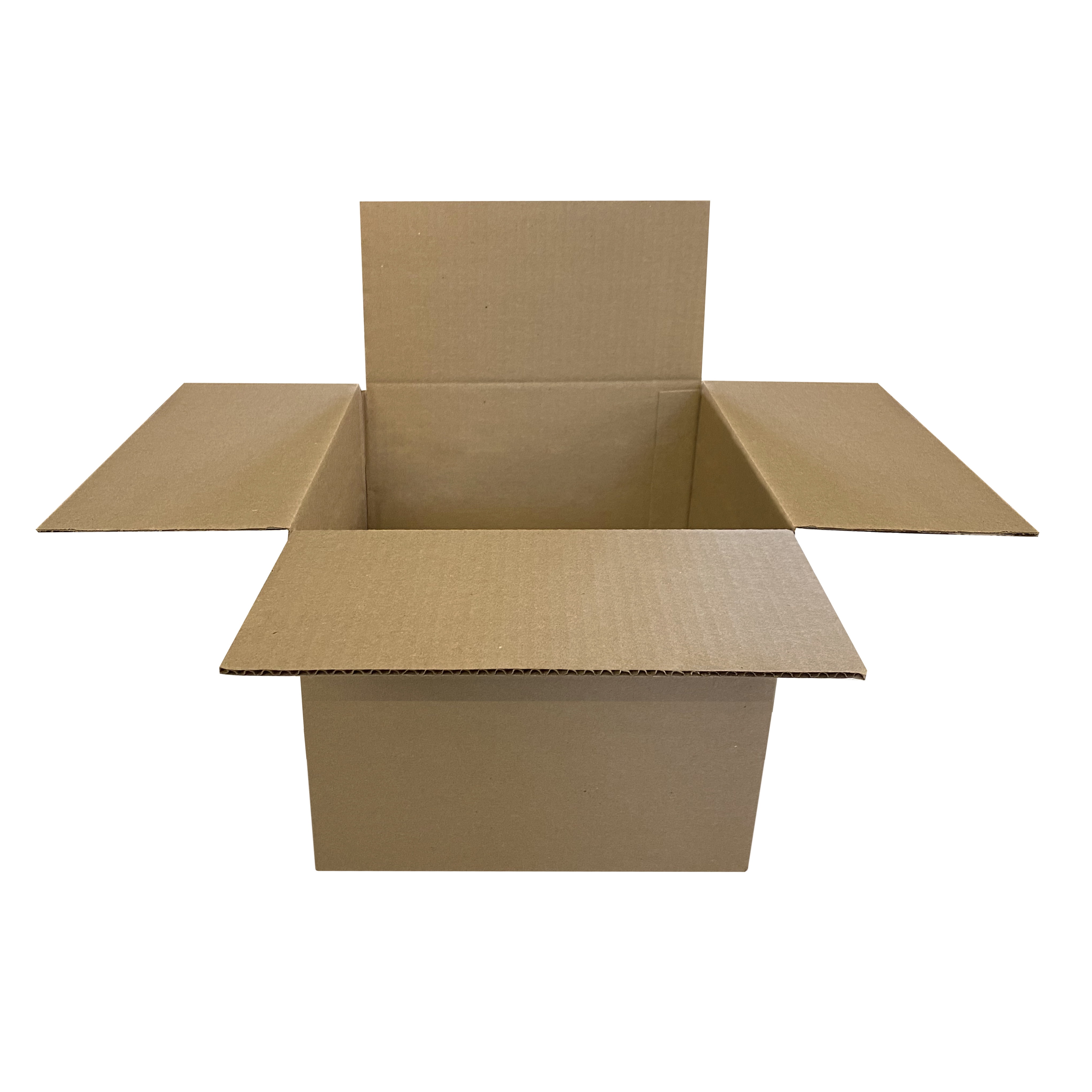 UOFFICE Single Wall Standard Shipping Boxes, 12" x 12" x 10", 25 Count, 1 Pack