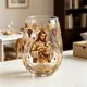 thumbnail image 3 of The Stemless Wine GlassReligious Glass Cup With Lamb Grape Gold Art Inspirational Catholic Gift For Communion Baptism, 3 of 6