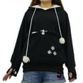 thumbnail image 3 of Blouse de Maternité - Chandail à Capuchon Stylé pour l'Automne et l'Hiver, au Design Confortable et Polyvalent pour Sorties Décontractées et Tenue Relax, 3 of 3