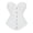 White, variant on Women's Push up Sparkly Tube Tops Body Shaper Bustier Corset Green M