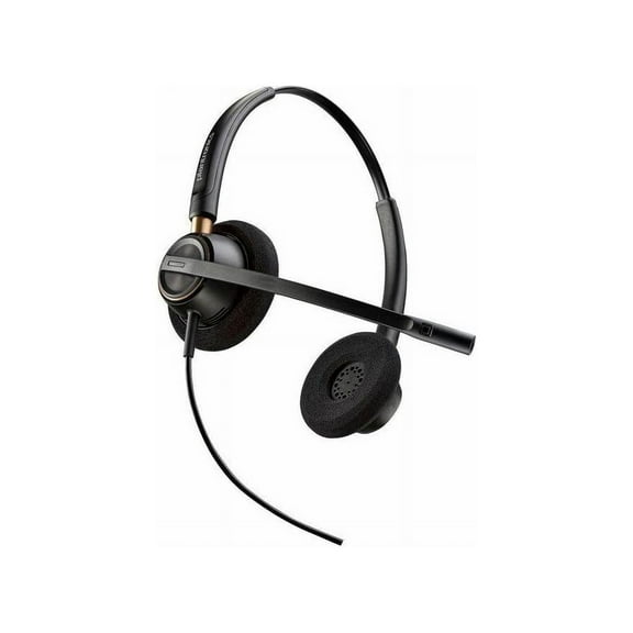 Poly EncorePro 520 with Quick Disconnect Binaural Headset TAA
