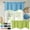Beige, variant on Blackout Valances for Living Room/Bedroom/Bathroom Privacy Decorative Rod Pocket Kitchen Valances for Windows,Navy Blue Short Window Valance Curtains