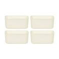 thumbnail image 4 of IRIS Storage bin for personal items off white 4Pk, 4 of 8