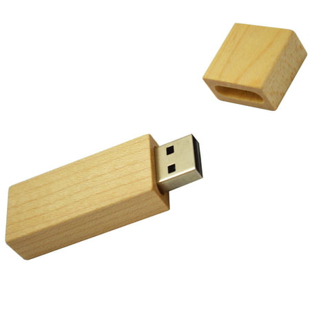 Wooden USB 16G Flash Disk for Windows 98 / ME / 2000 /