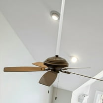 MLINS 3 Pcs Ceiling Fan Extension Rod 50.00X2.00X2.00CM White