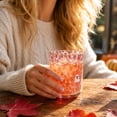 thumbnail image 6 of Handcrafted Embossed Glass Cup with Festive Ghost Motif for Halloween Party Decoration and Everyday Beverage Use, 6 of 7