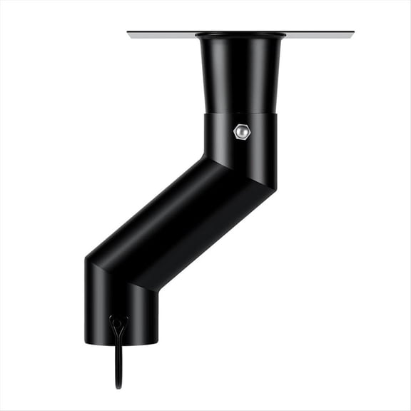 Rain Chain Gutter Adapter Black Installation Suit for Downspout Outlet