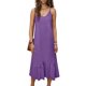 thumbnail image 3 of Vestido Largo de Hombro sin Mangas Cómodo sin Mangas Vestido Sólido de Cuello Redondo para Verano Y Primavera Vestido Casual Pantalones para Mujeres, 3 of 7