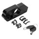 thumbnail image 1 of Motorcycle CNC Universal Aluminum Alloy Brake Stop Anti Theft Handlebar Grip Lock Lever(Black ), 1 of 4