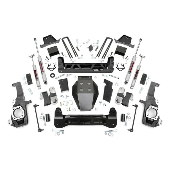 Rough Country 7" NTD Lift Kit for 2020-2025 Chevy/GMC 2500/3500HD - 111130
