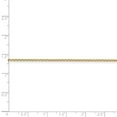 thumbnail image 3 of Finest Gold 14K Yellow Gold 1.4 mm Diamond-Cut Round Open Link 26 in. Cable Chain, 3 of 5
