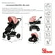 thumbnail image 5 of Carriola de Viaje para Bebe Plegable Ligera con Portabebe-Rosa, 5 of 8