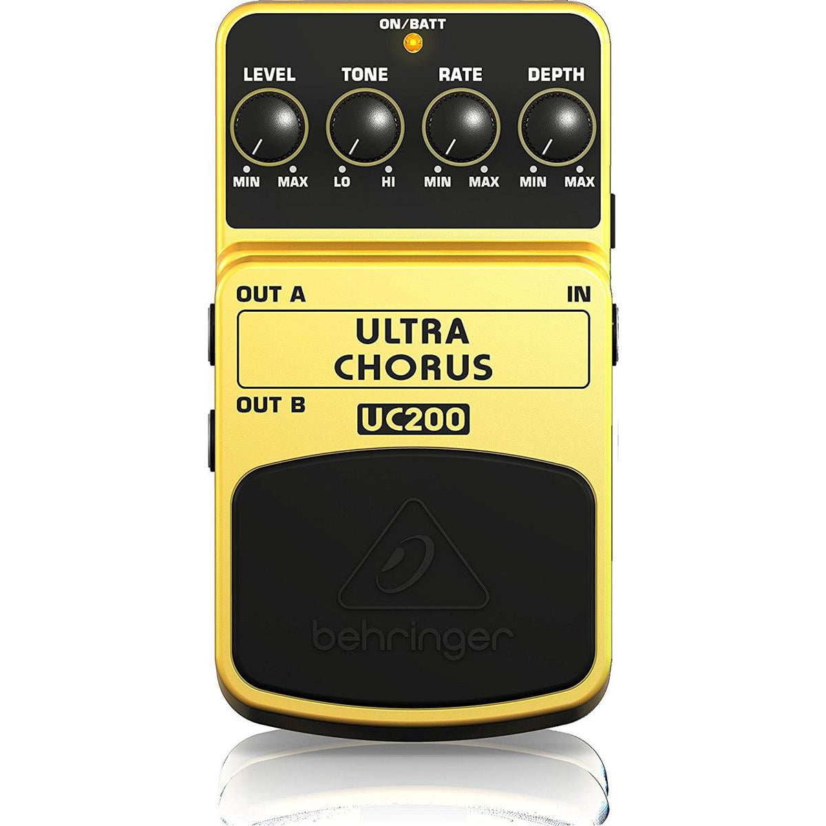 Behringer ULTRA CHORUS UC200 Ultimate Stereo Chorus Effects Pedal