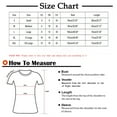 thumbnail image 3 of Women's Fashion Summer V Neck Leisure Short Sleeve Solid Tops Light Blue,XL, 3 of 6