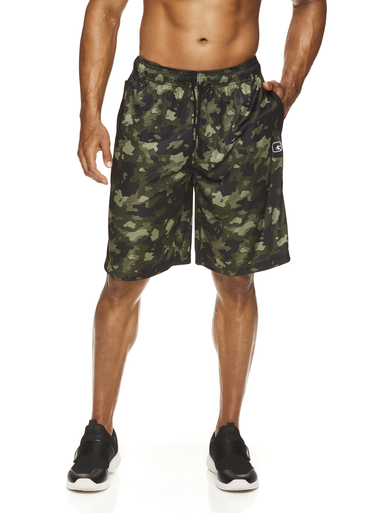 men's camouflage basketball shorts