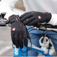 thumbnail image 4 of 2 Par Guante Moto Bike Térmico Impermeable Frío Hombre Mujer, 4 of 8