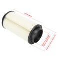 thumbnail image 1 of 7080595, Filtro De Aire Limpiador De Aire Reemplazo De Altura De 208 Mm Para 325 500 Para Accesorio ATV, 1 of 7